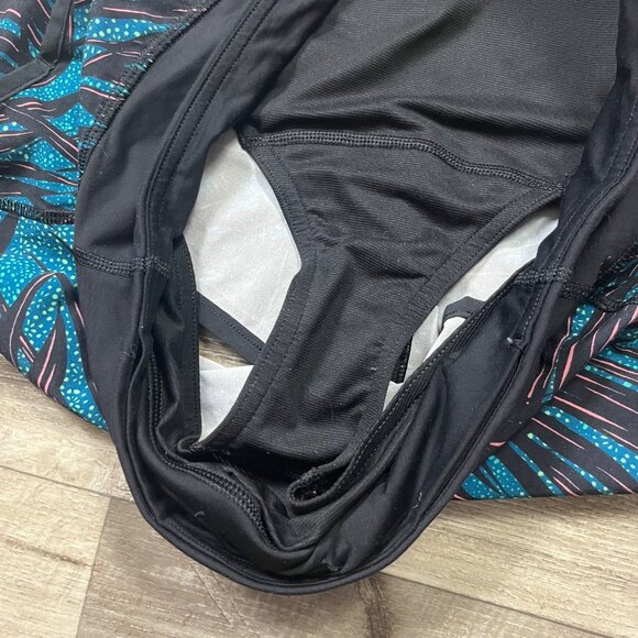 Lululemon Athletic Run Speed Stretch Lined Shorts Blue Multi Women’s Size 6 - Picture 5 of 7